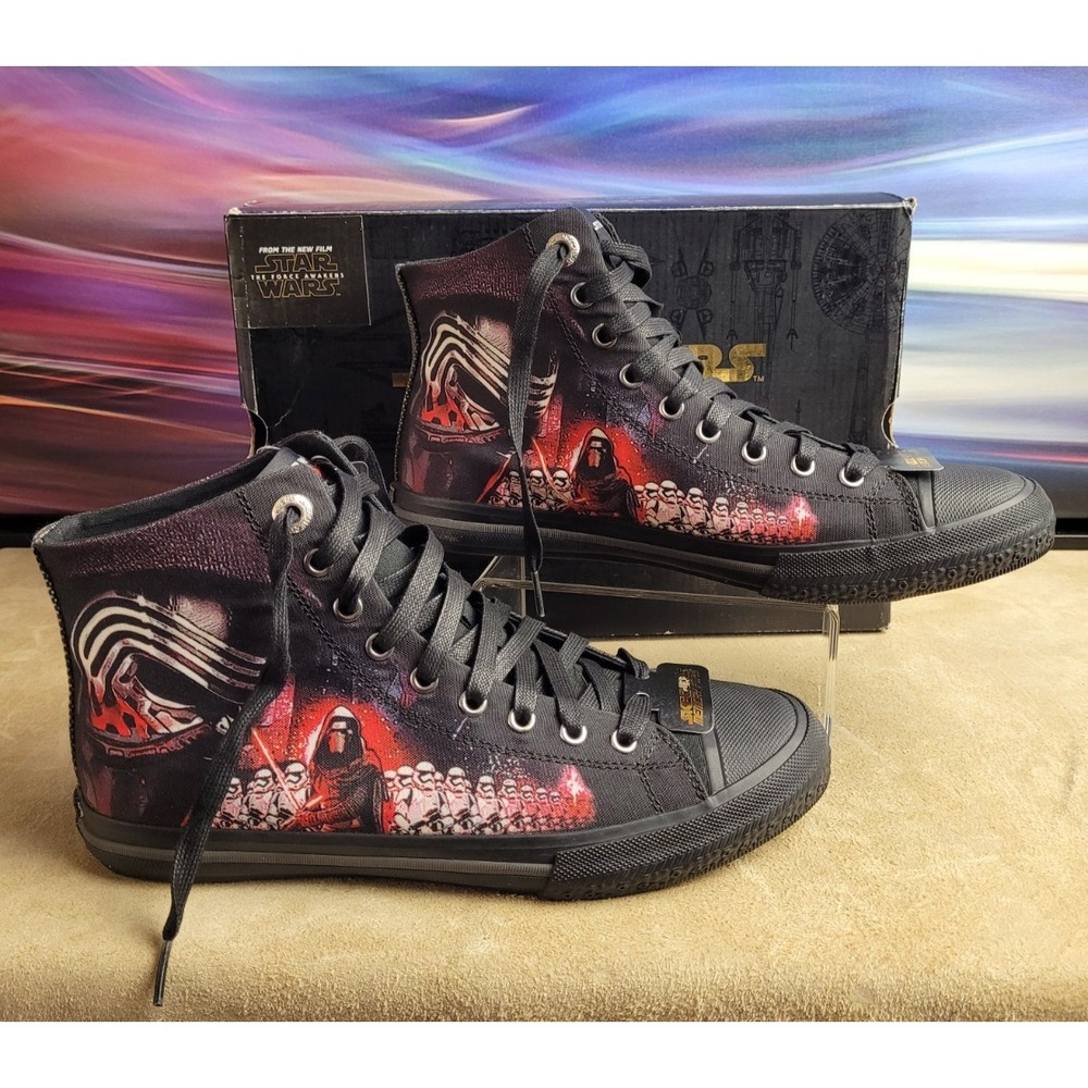 STAR WARS Legacy VULC Galactic Ruler High Top Sneakers, Skechers, NWT